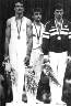 Olympic Games 1988 - Pommel Horse podium (with Gerashkov, Belozerchev)