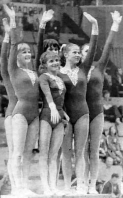 WC 1974 - Turischeva, Korbuth, Saadi, Shikarulidze, Dronova